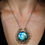 Thumbnail: Circular Truth / Labradorite, sterling Silver, & Brass pendant + chain