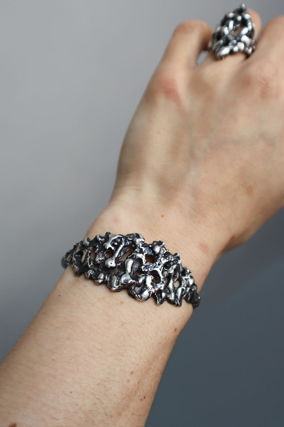 Thumbnail: Melted Metalhead Bracelet / Choose Size