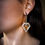 Thumbnail: Carnelian Layered Earrings