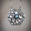 Thumbnail: Radial Creep / Labradorite & Sterling Silver Necklace