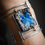 Thumbnail: Asymmetrical Cavansite Druzy Twisting Cuff