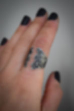 Thumbnail: Edges / Adjustable Everyday Split Shield Ring