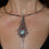 Thumbnail: Rewired Necklace / Aqua Chalcedony & Sterling Silver