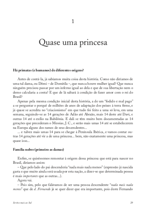 Miniatura: Sertões mais ao sul