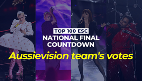 Aussievision team rankings of the National Final Countdown 2024