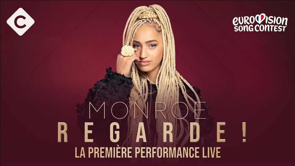 Eurovision 2026: France’s Monroe performs Regarde ! live for the first time