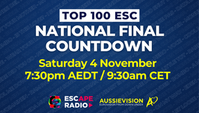 National Final Countdown 2023 radio broadcast details