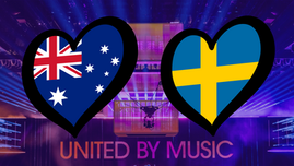 Australia and Sweden's Eurovision Love Story