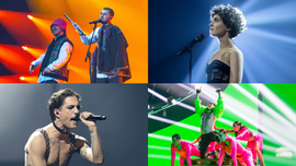 Eurovision countries ranked by public votes in the 2020s