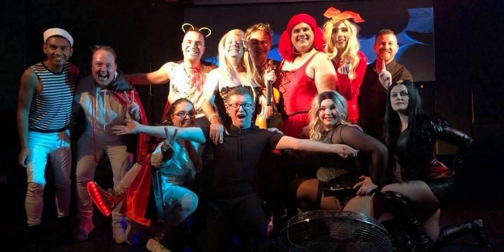 David is second from left. Image: OGAE Australia