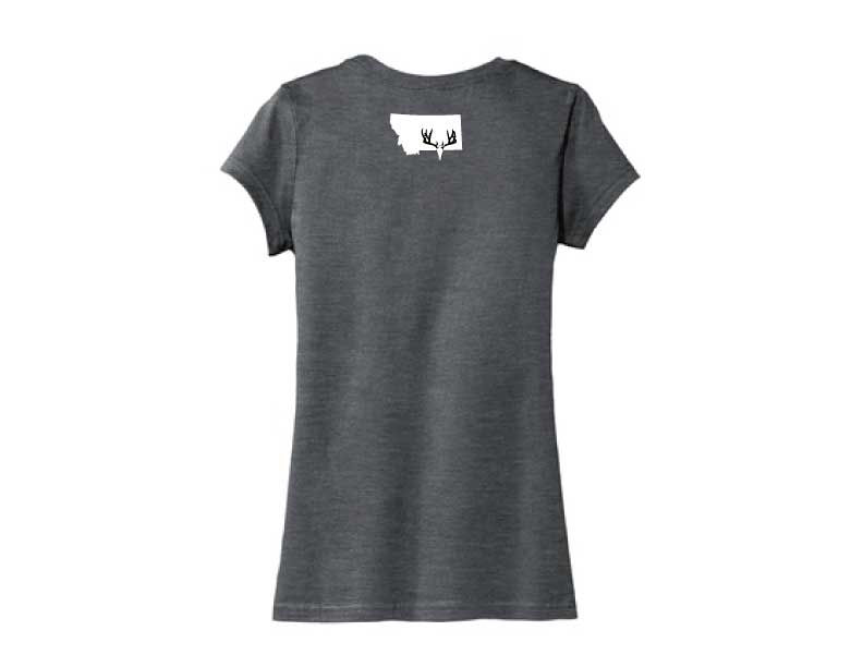 Thumbnail: copy of Grey Ladies Tri-Blend Tshirt