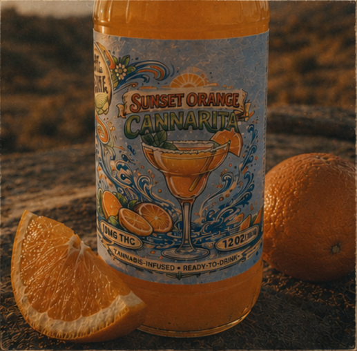 Sunset Orange Cannarita 4pk
