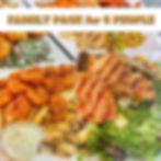 6 Person Family Package (Choose One of Your Grilled Fish Plate Opt.)