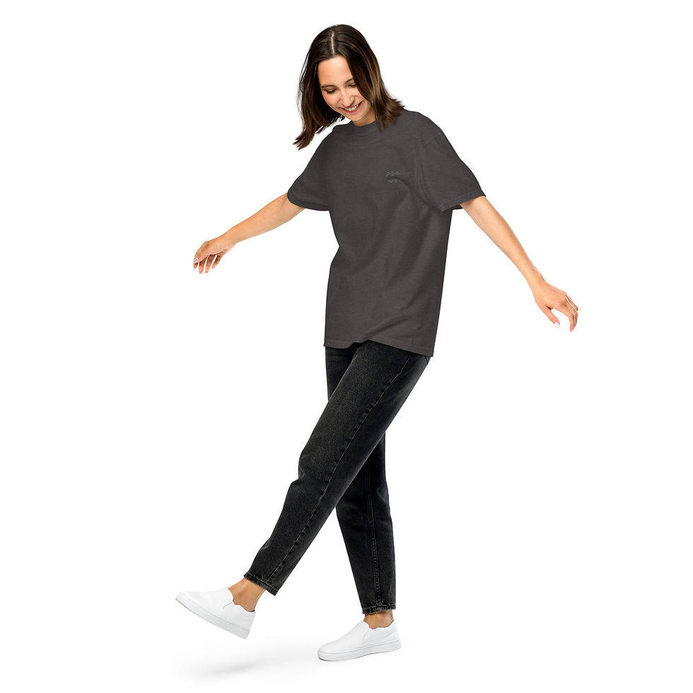 Thumbnail: Unisex garment-dyed heavyweight t-shirt