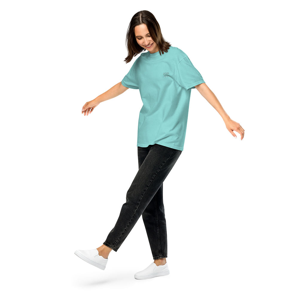 Thumbnail: Unisex garment-dyed heavyweight t-shirt