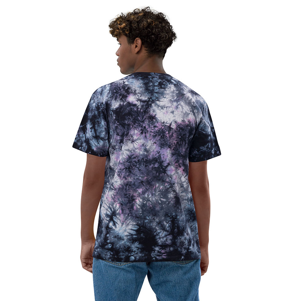 Miniatura: Oversized tie-dye t-shirt