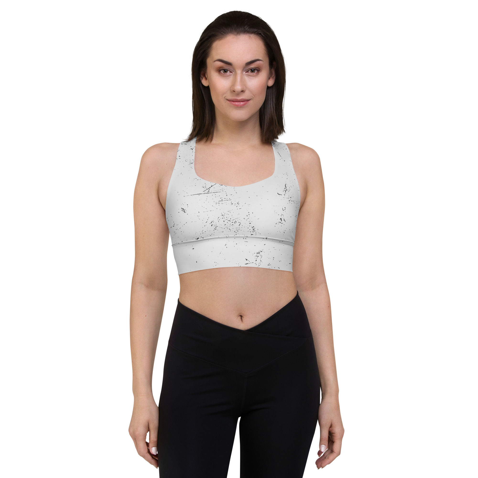 Recycled Longline Sports Bra