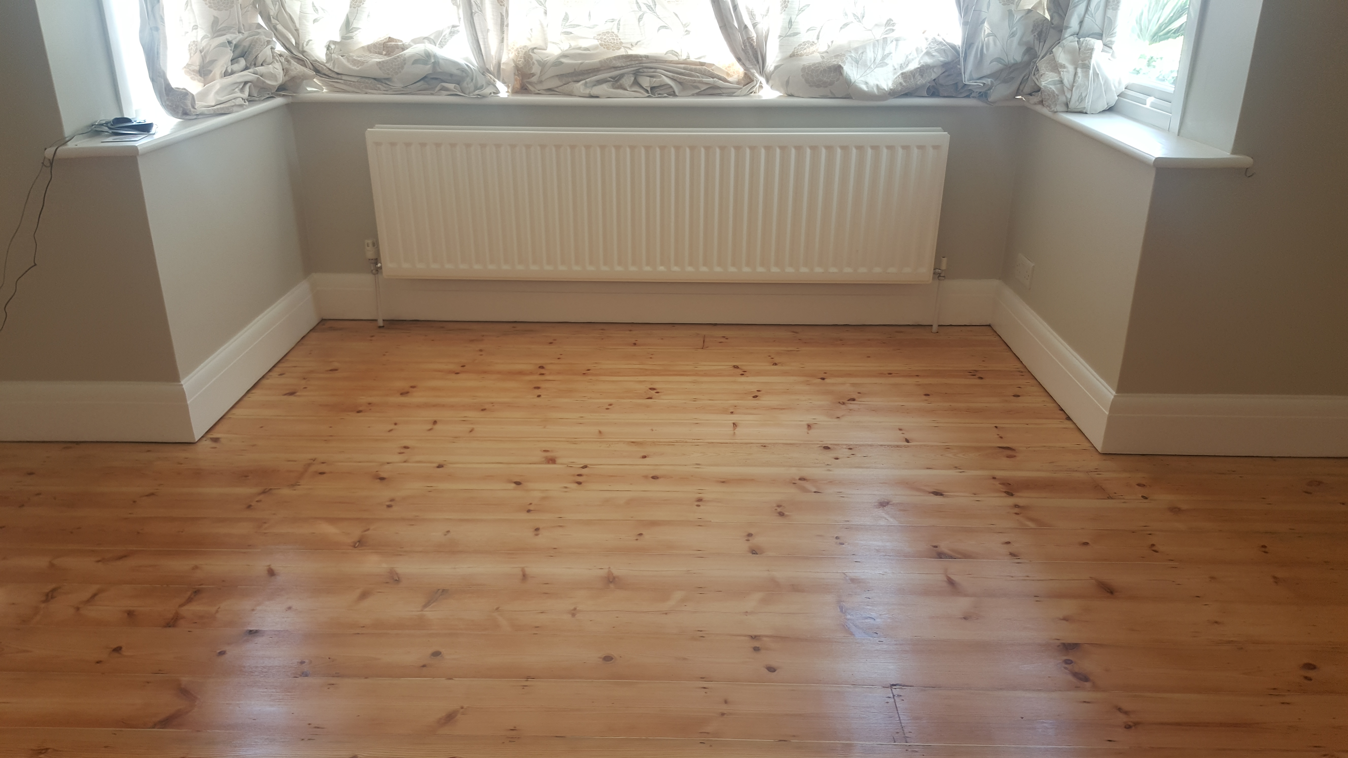 Pine Floor After