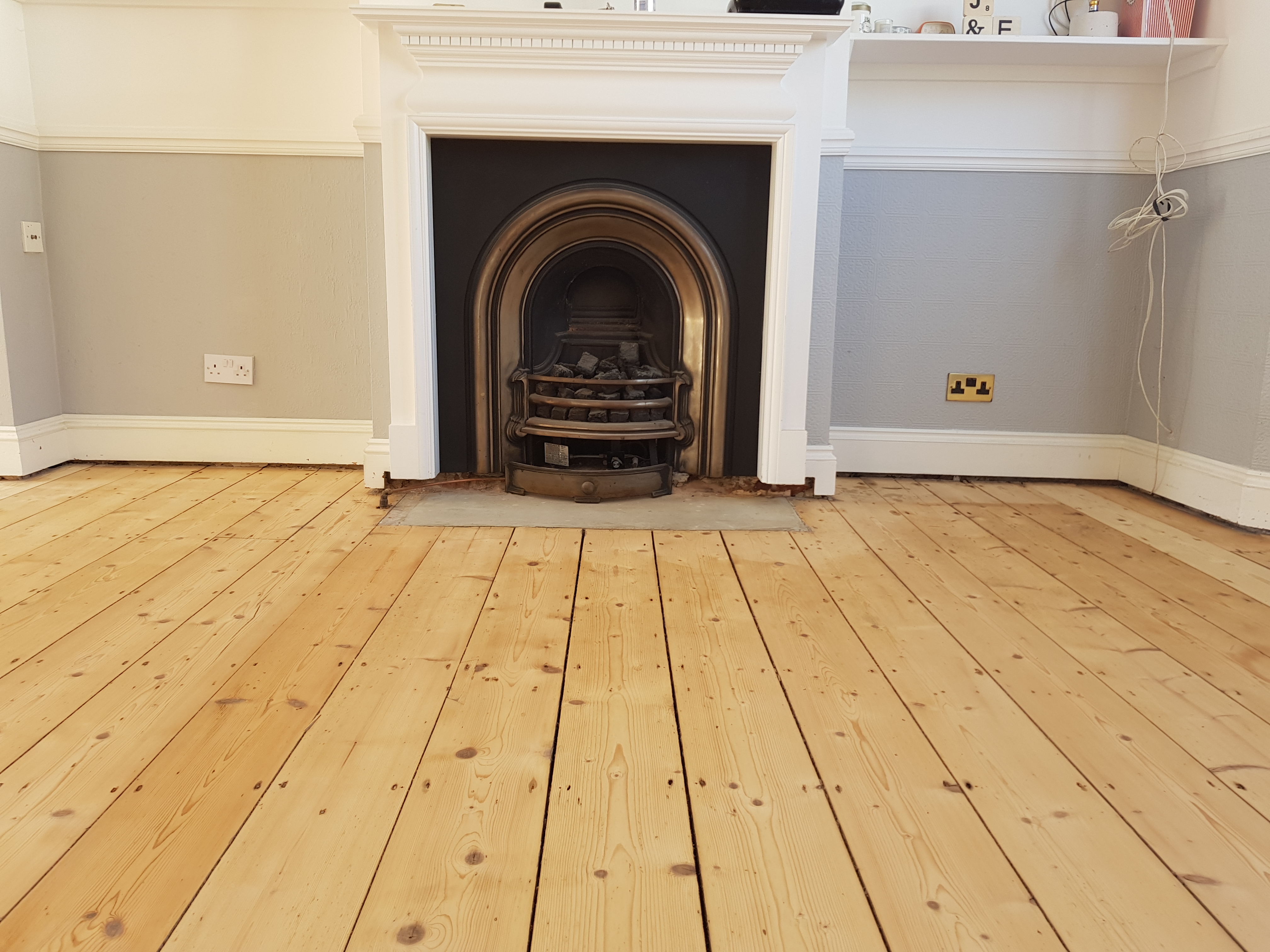 Pine Floor After