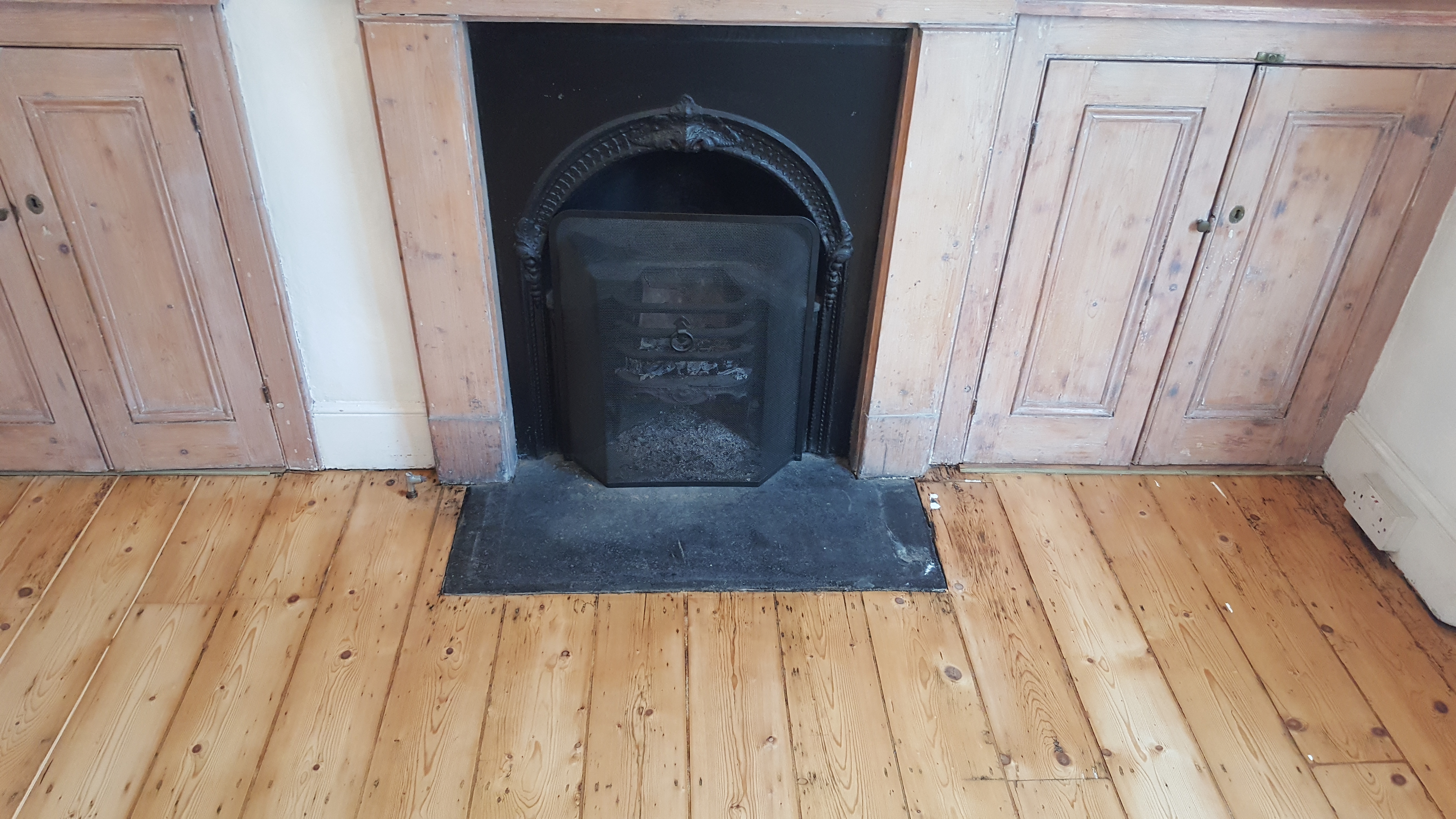 Pine Floor After