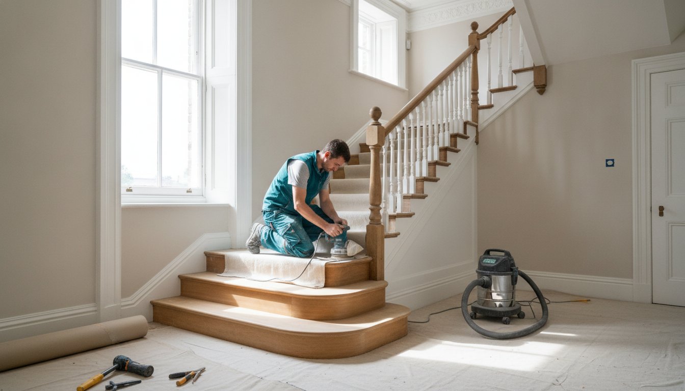 Staircase Sanding Cost Brighton: The 2026 Homeowner’s Guide