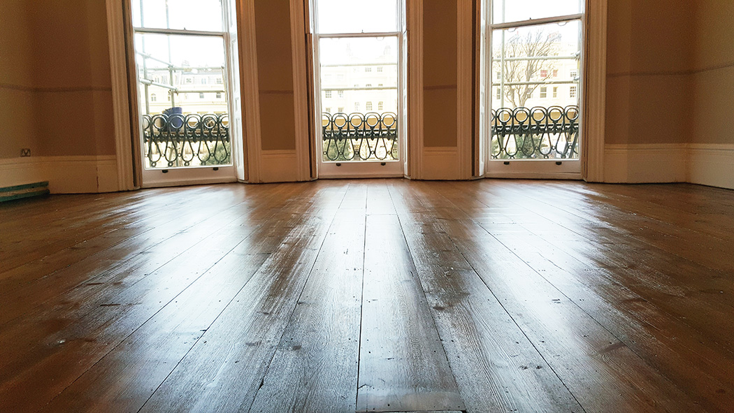 Pine Floor After