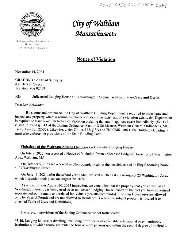 23 Properties City of Waltham Cease & Desist Letters p2.jpg