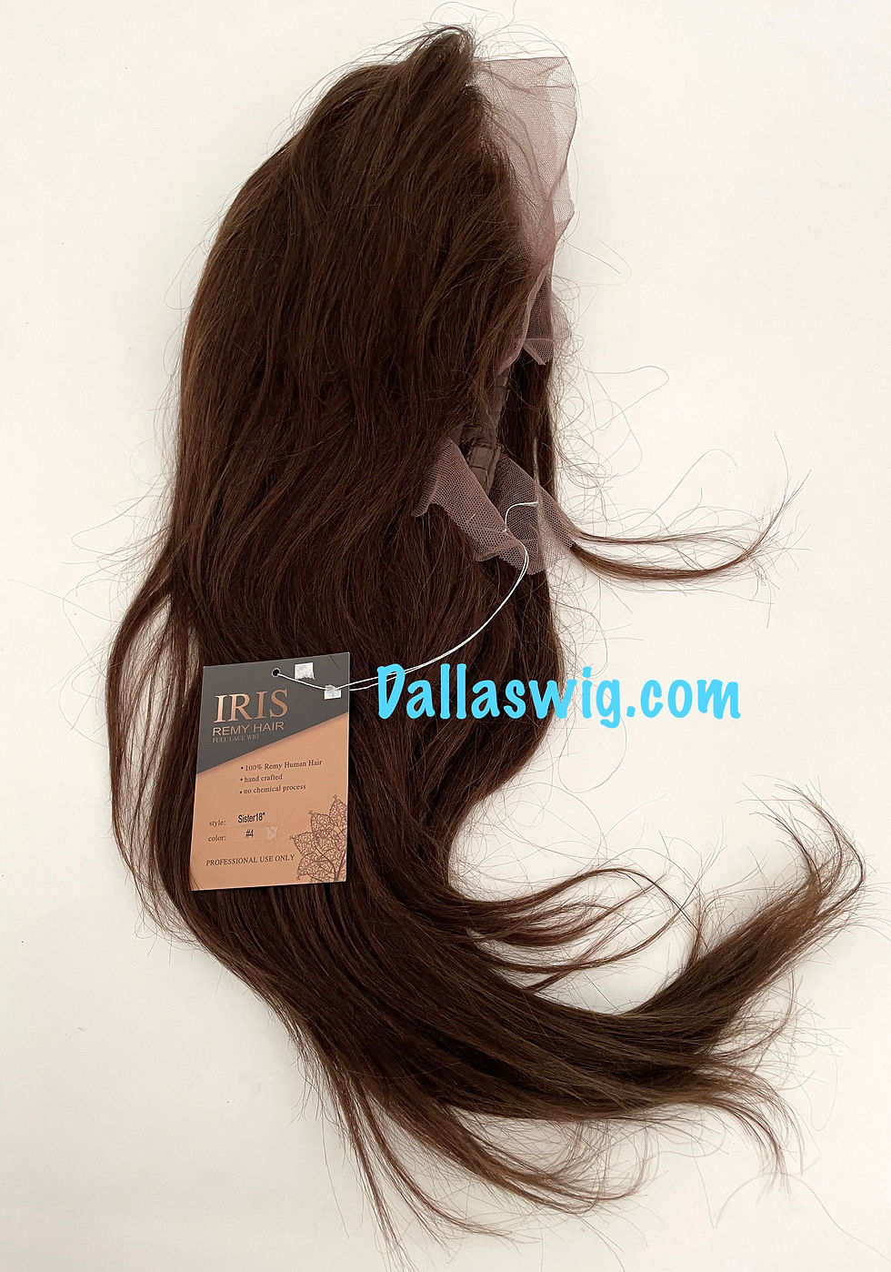 Thumbnail: Iris Human Sister 18" Lace Wig