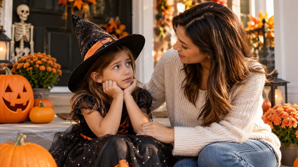 When Halloween Is Actually Scary: 7 Ways to Help Manage Halloween Anxiety in Children