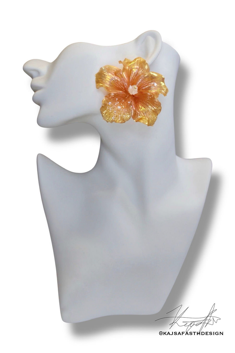 Thumbnail: The Sovereign Blossom | Sculptural Couture Statement Earring