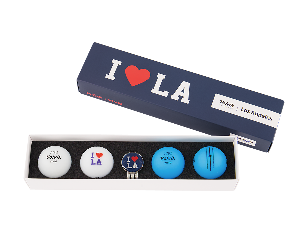 LA Golf Ball Gift Set
