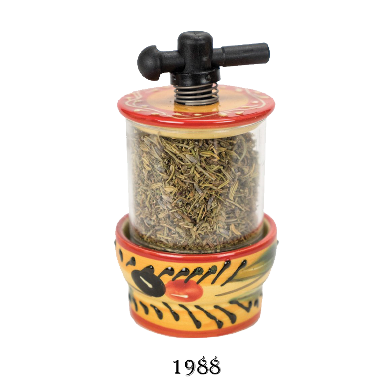 Thumbnail: Hand-Crafted Ceramic Garlic Herb Mill