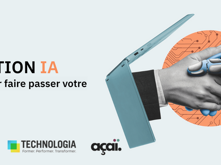 Activation IA program, a common initiative by AÇAÏ, CRIM, and Technologia