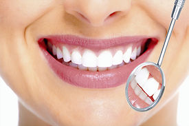 Whiter smile with mirror