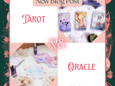 What’s the Difference Between Tarot and Oracle Cards? (And When to Use Each)