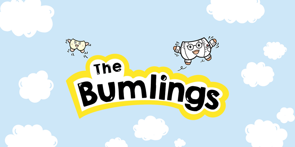 The Bumlings banner with logo