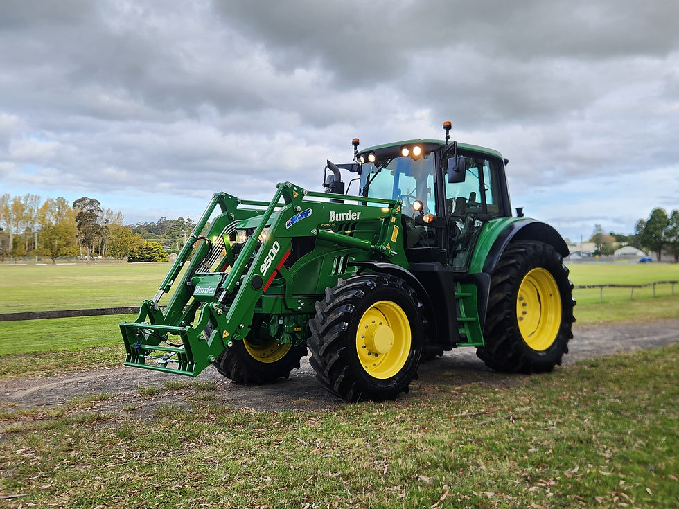 John Deere 6140M 145Hp 6cyl Cab Loader Tractor Suspensions with History