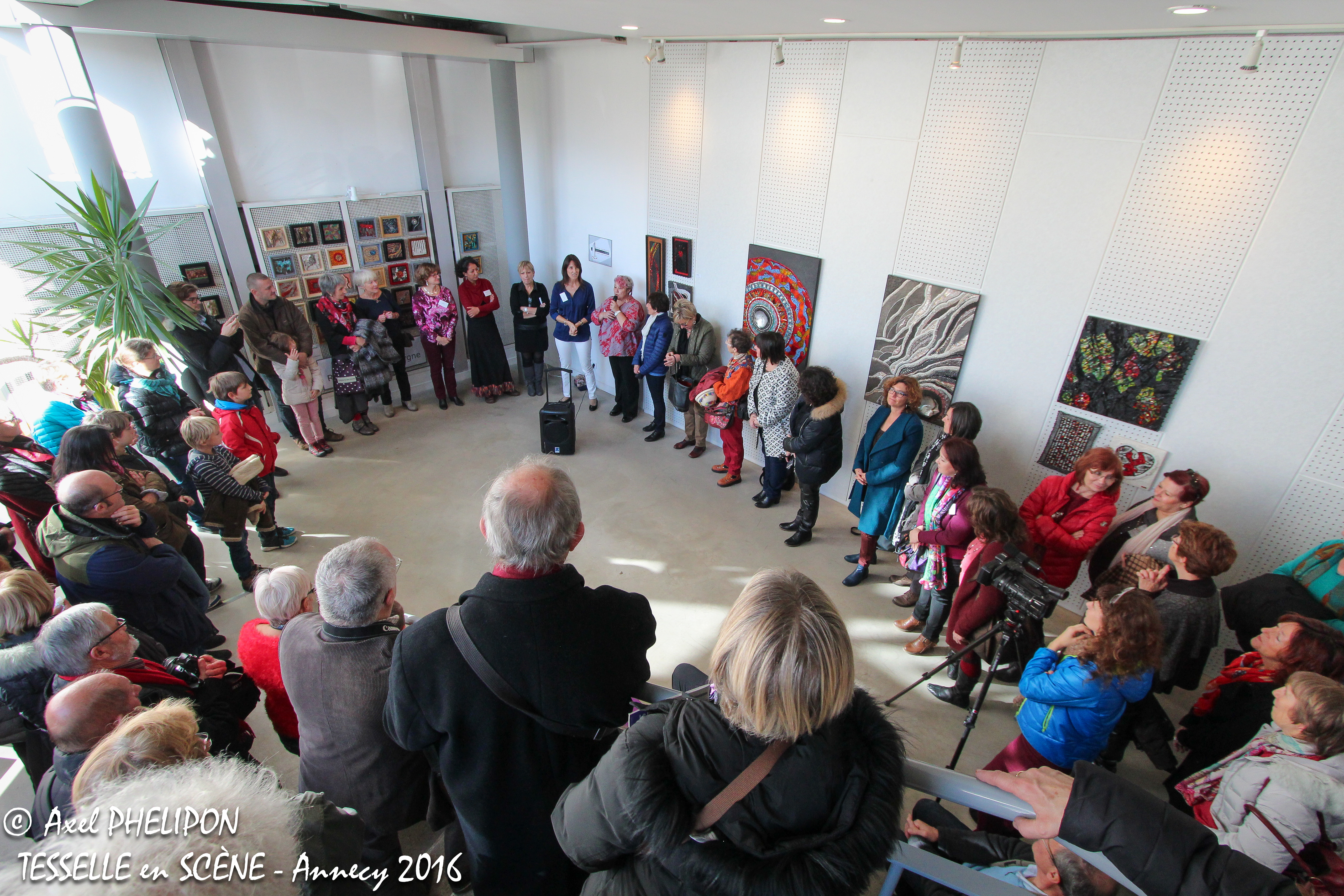 Vernissage au Polyèdre