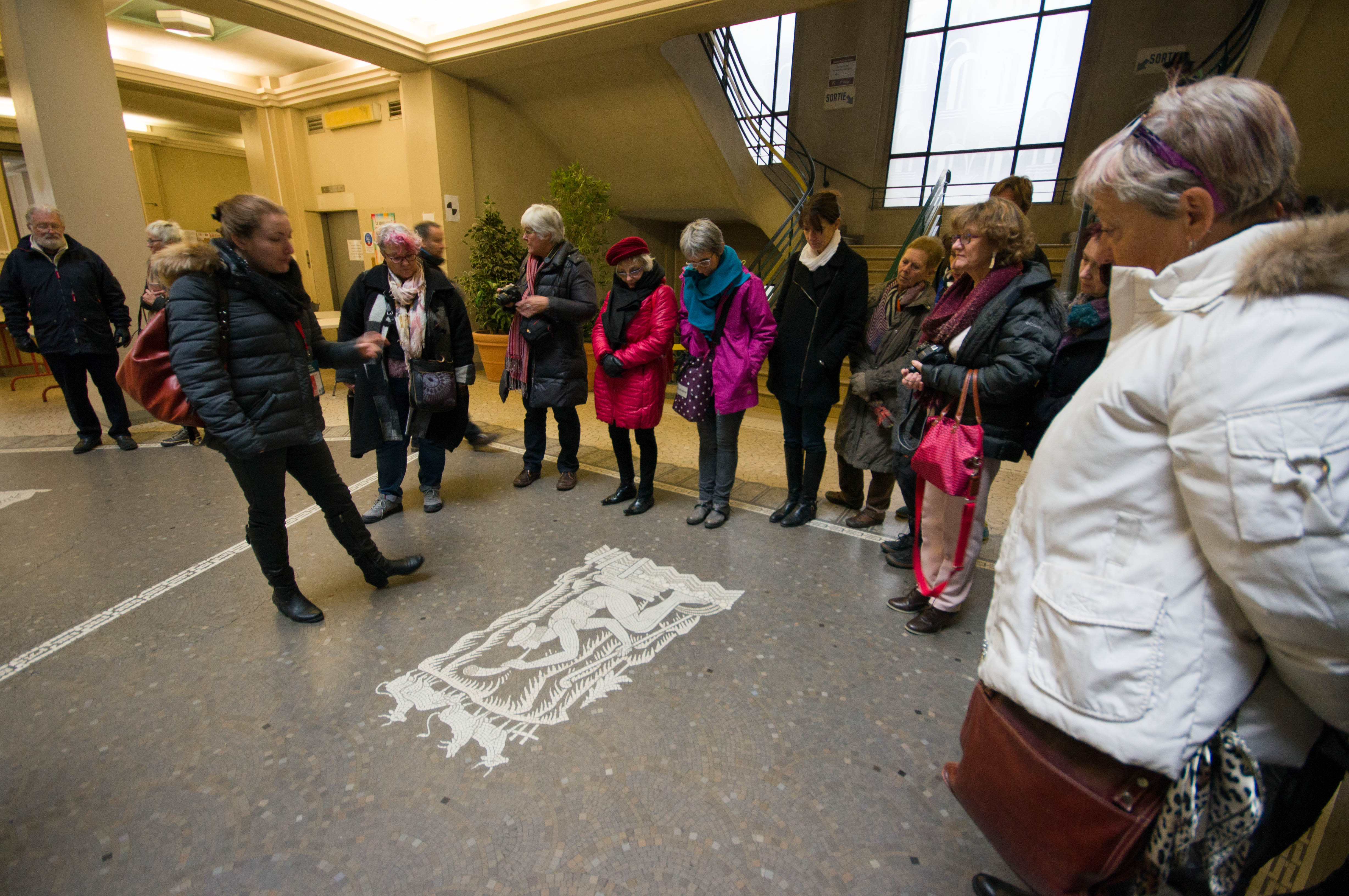 Visite d'Aix les Bains, les Thermes
