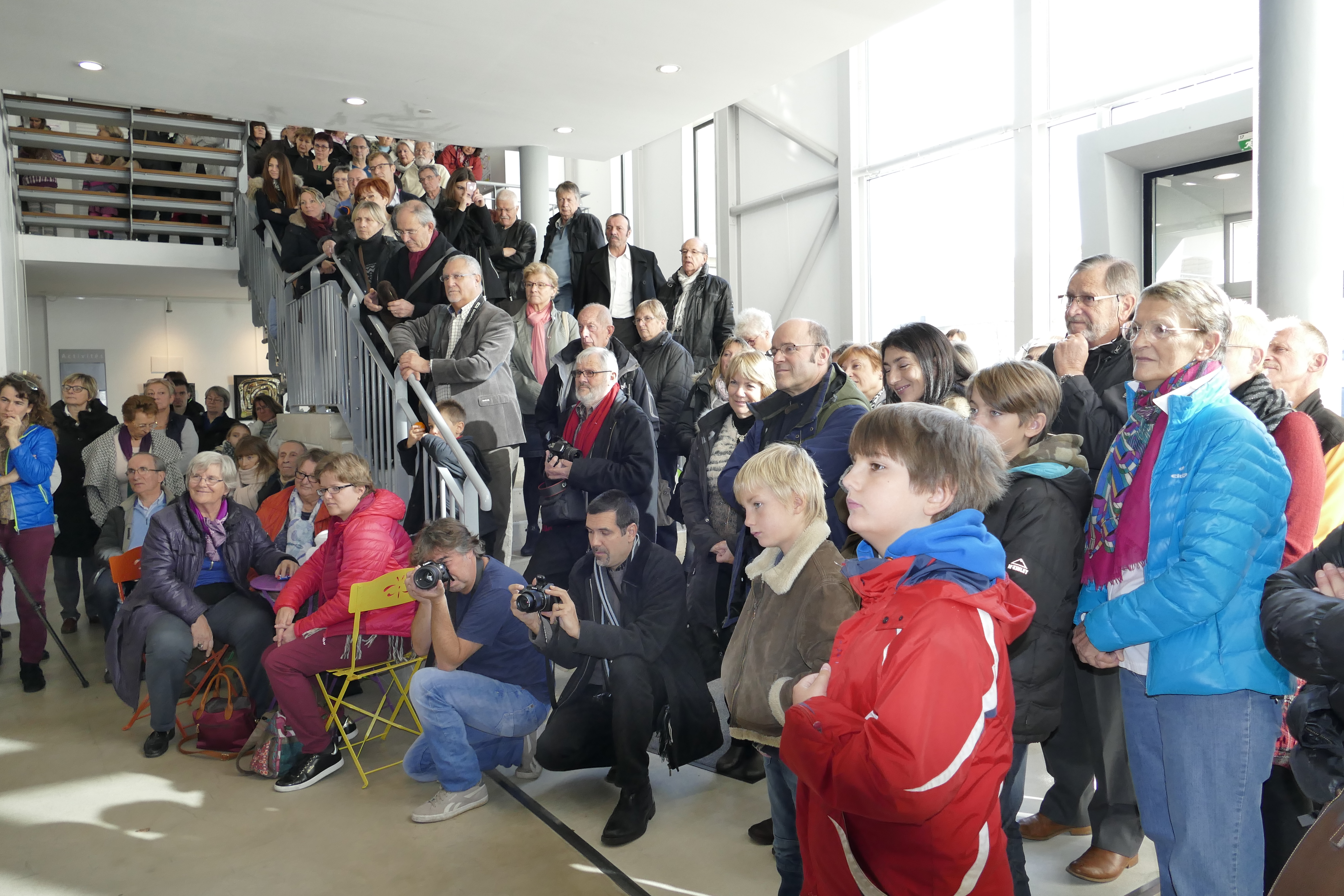 Vernissage au Polyèdre