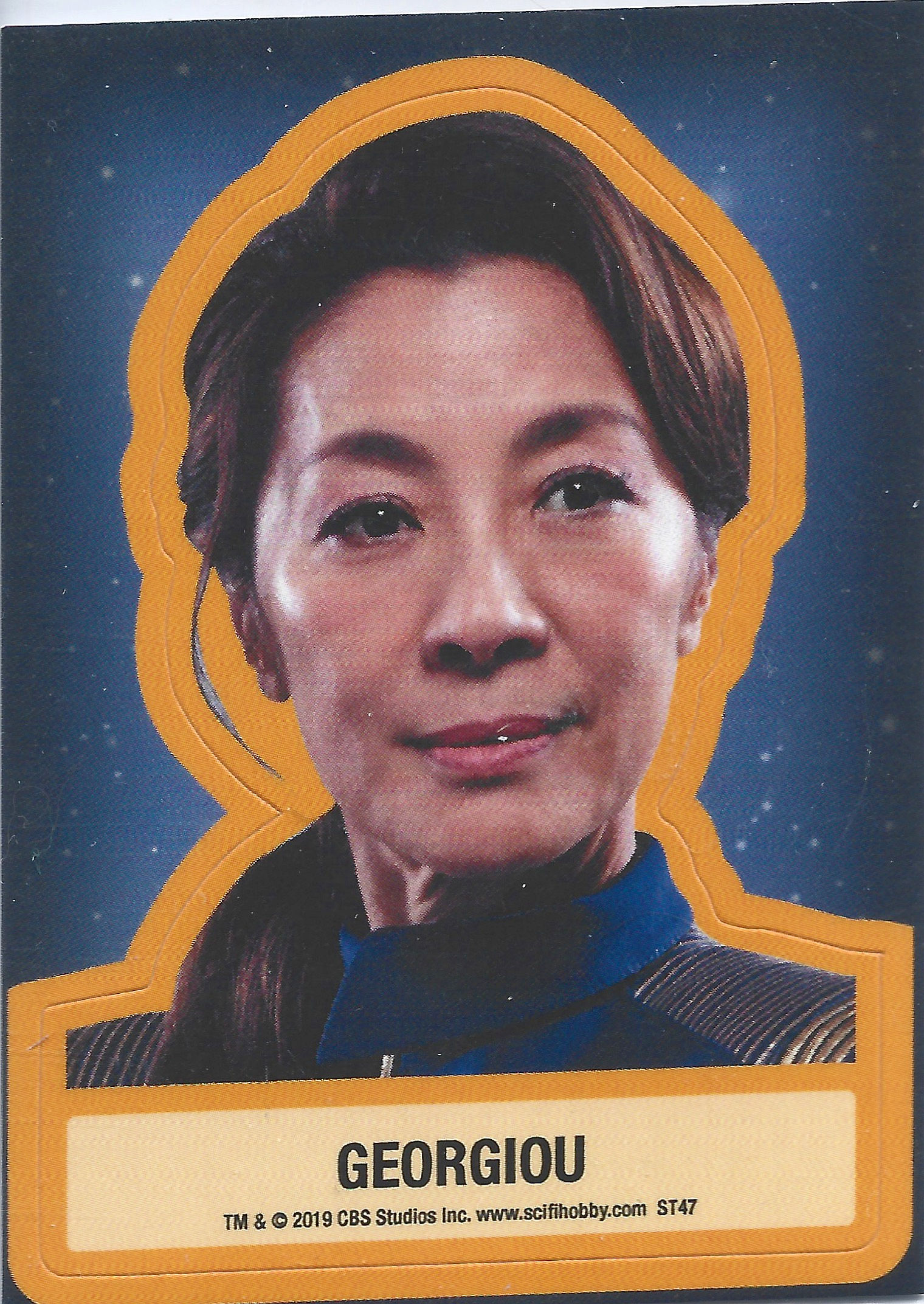 Star Trek Discovery Season 2 Georgiou Sticker Card