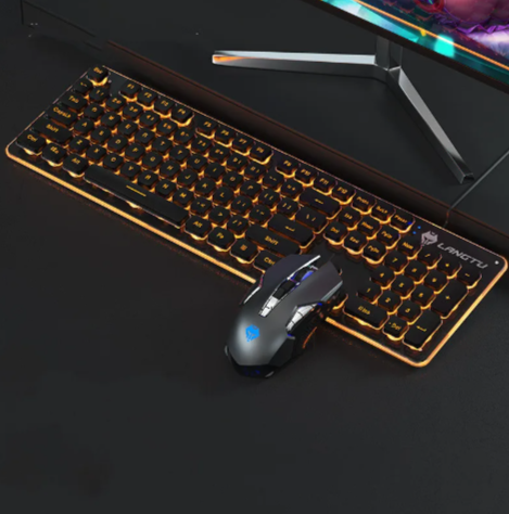 Miniatura: USB Wired Luminous Gaming Keyboard – Ideal for Home & Office Use