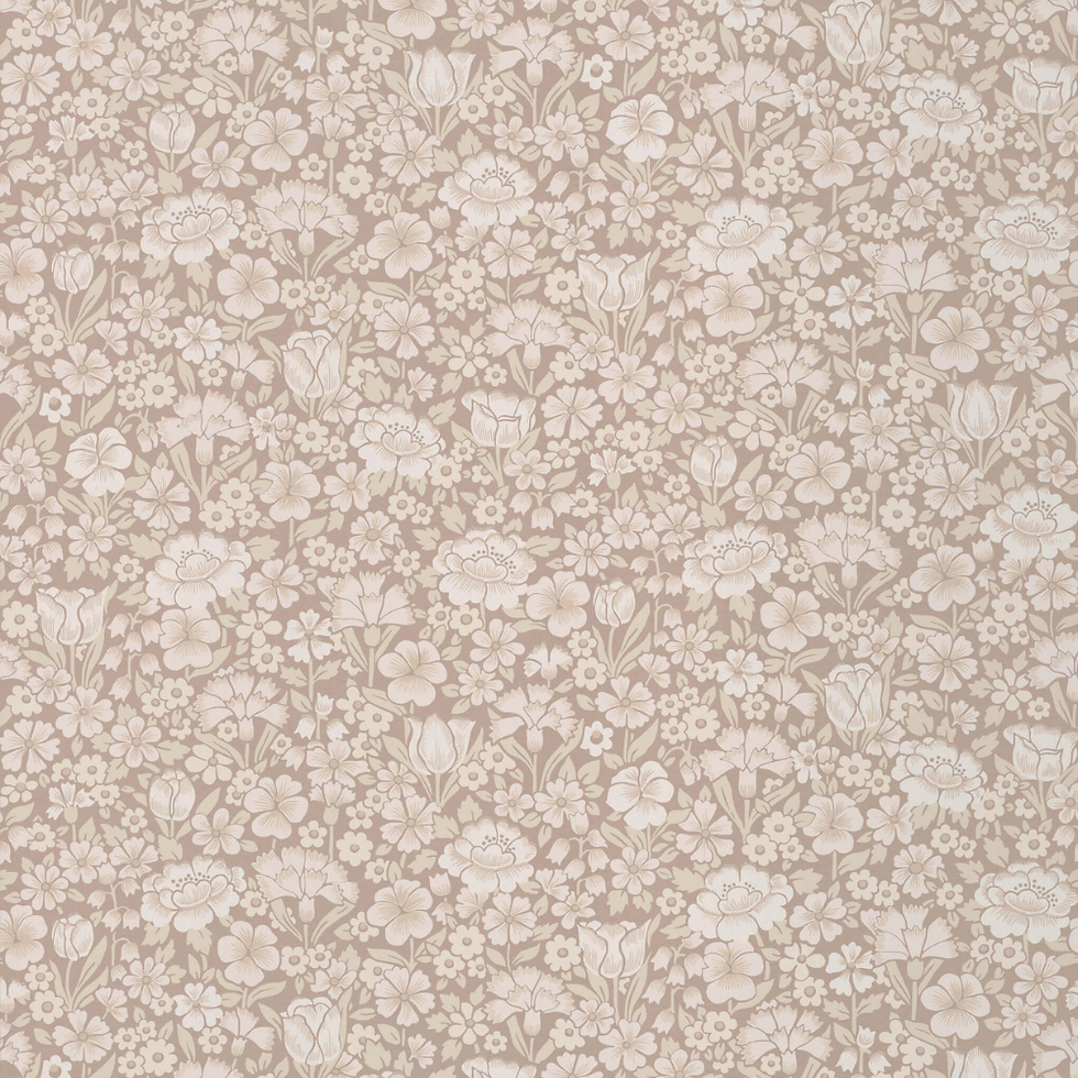 Thumbnail: Little Greene - Spring Flowers - Portland Stone - Wallpaper