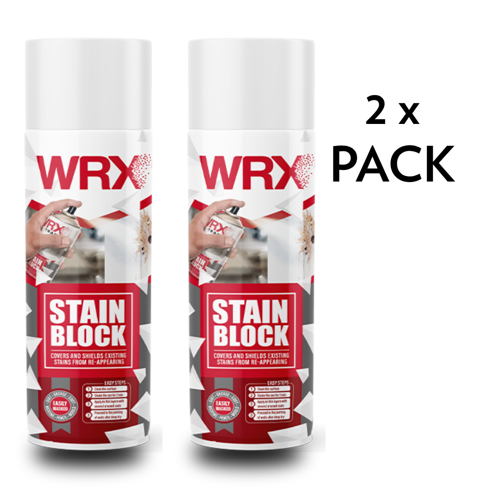 2x WRX SPRAY STAIN BLOCK - 400ml