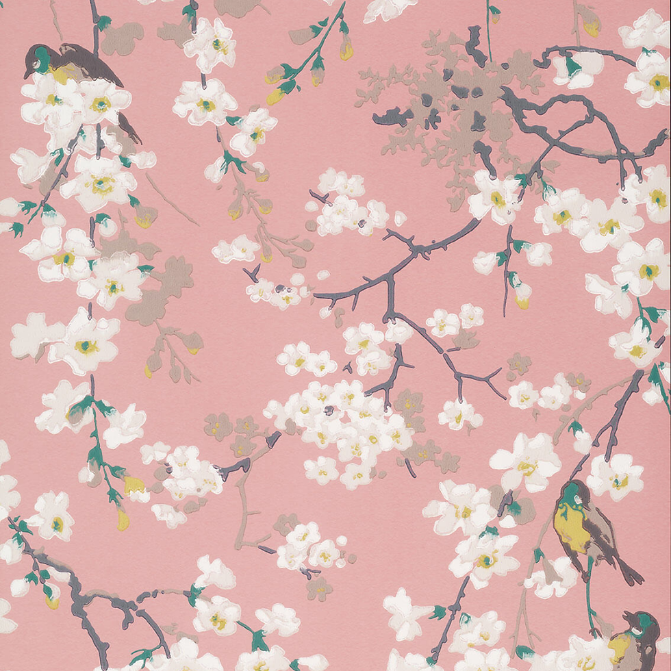 Little Greene - Massingberd Blossom - Oriental - Wallpaper