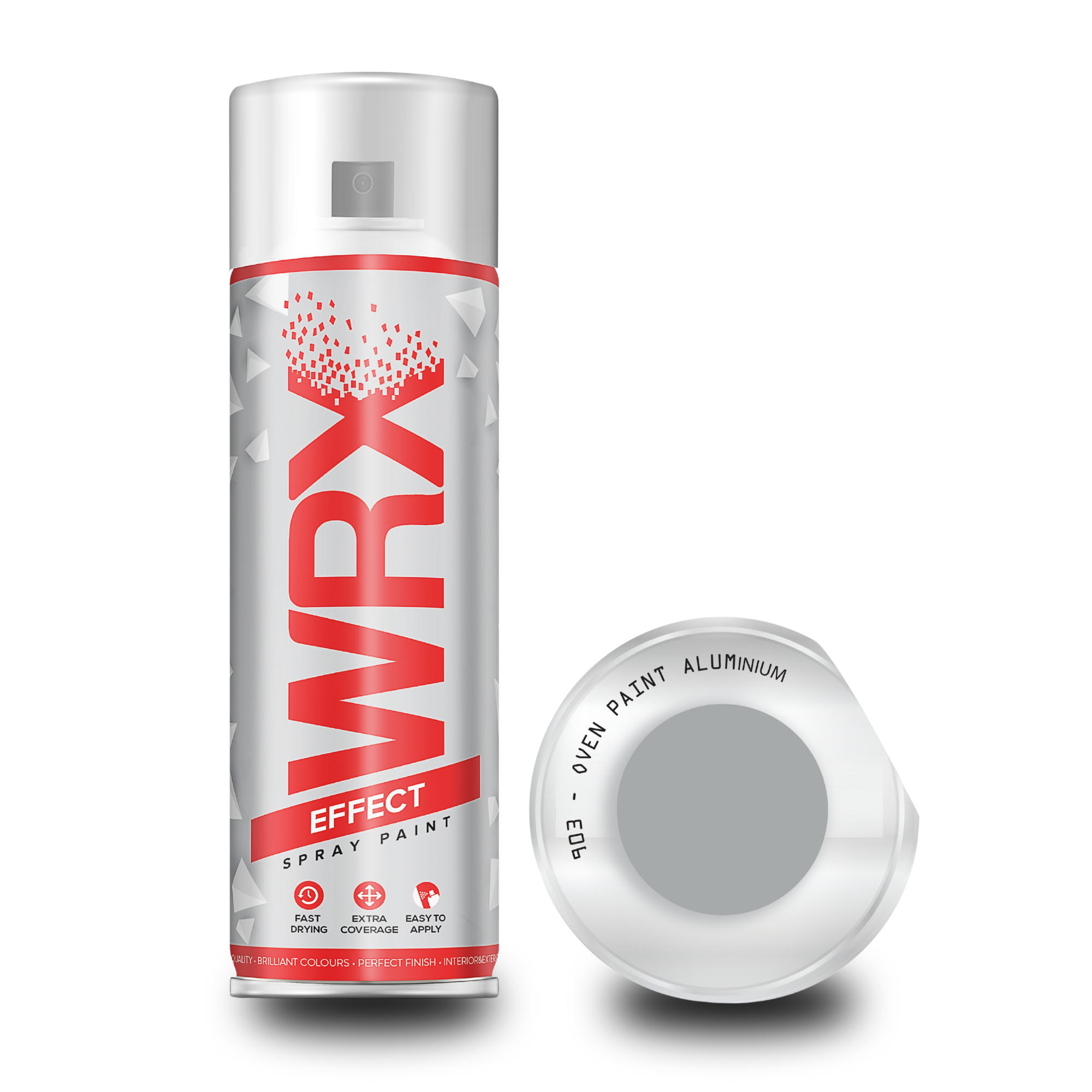 WRX OVEN SPRAY PAINT ALUMINIUM - 400ml