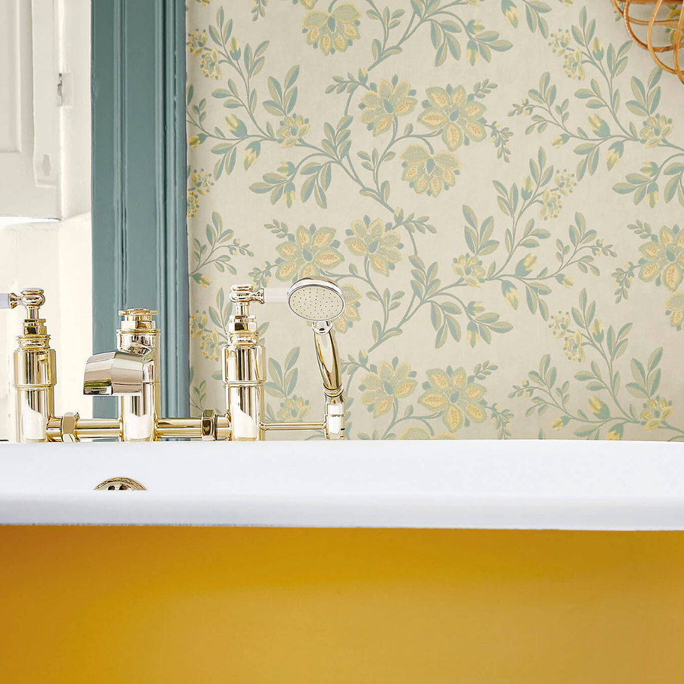 Thumbnail: Little Greene - Stitch - Highland - Wallpaper
