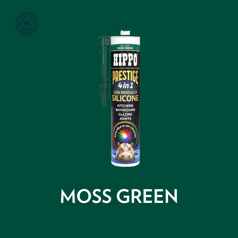 Moss Green - Coloured Silicone Sealant - HIPPO