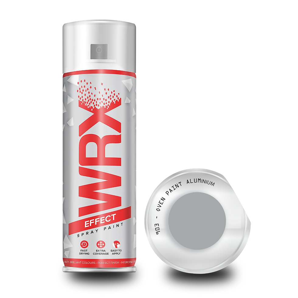WRX OVEN SPRAY PAINT ALUMINIUM - 400ml WRX SPRAY PAINT