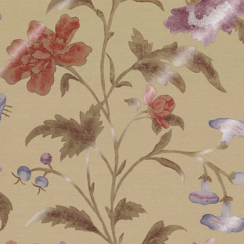 Little Greene - China Rose - Bronze - Wallpaper